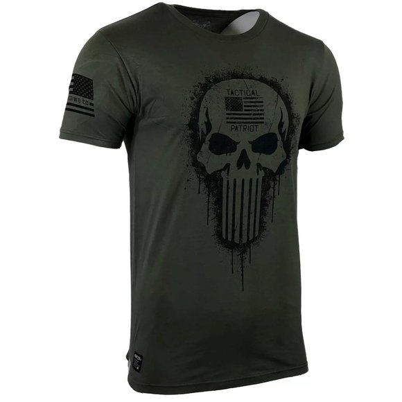Howitzer Style Men's T-Shirt TACTICAL PATRIOT Gray - Picture 6 of 15